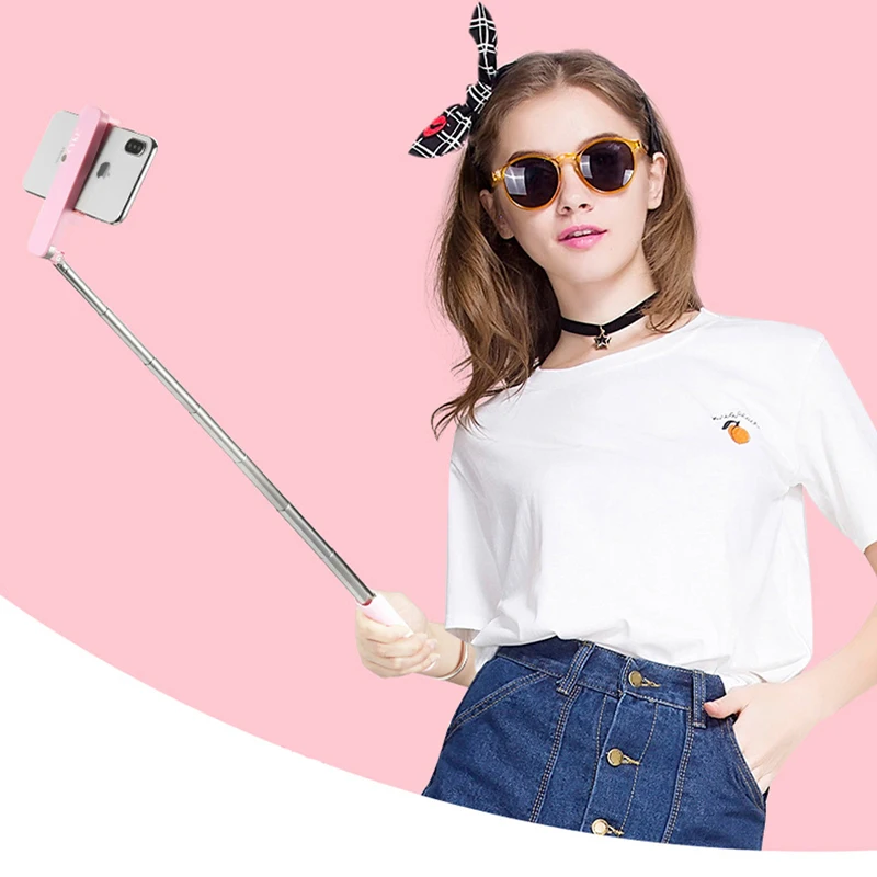 Мини Bluetooth селфи палка портативный складной монопод для iPhone 7 8 X Xiaomi Samsung Huawei Android
