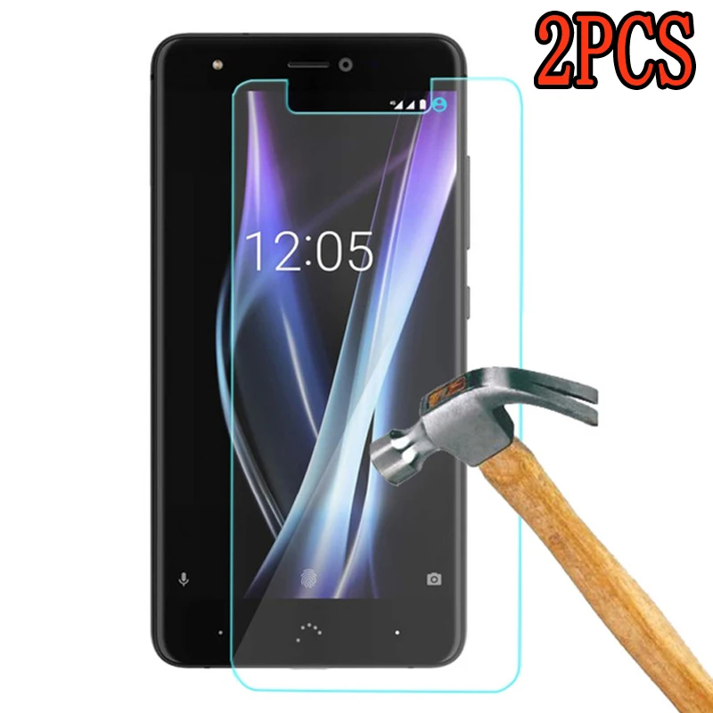 2 шт. закаленное стекло для BQ Aquaris X профессиональная защитная пленка 9H защита