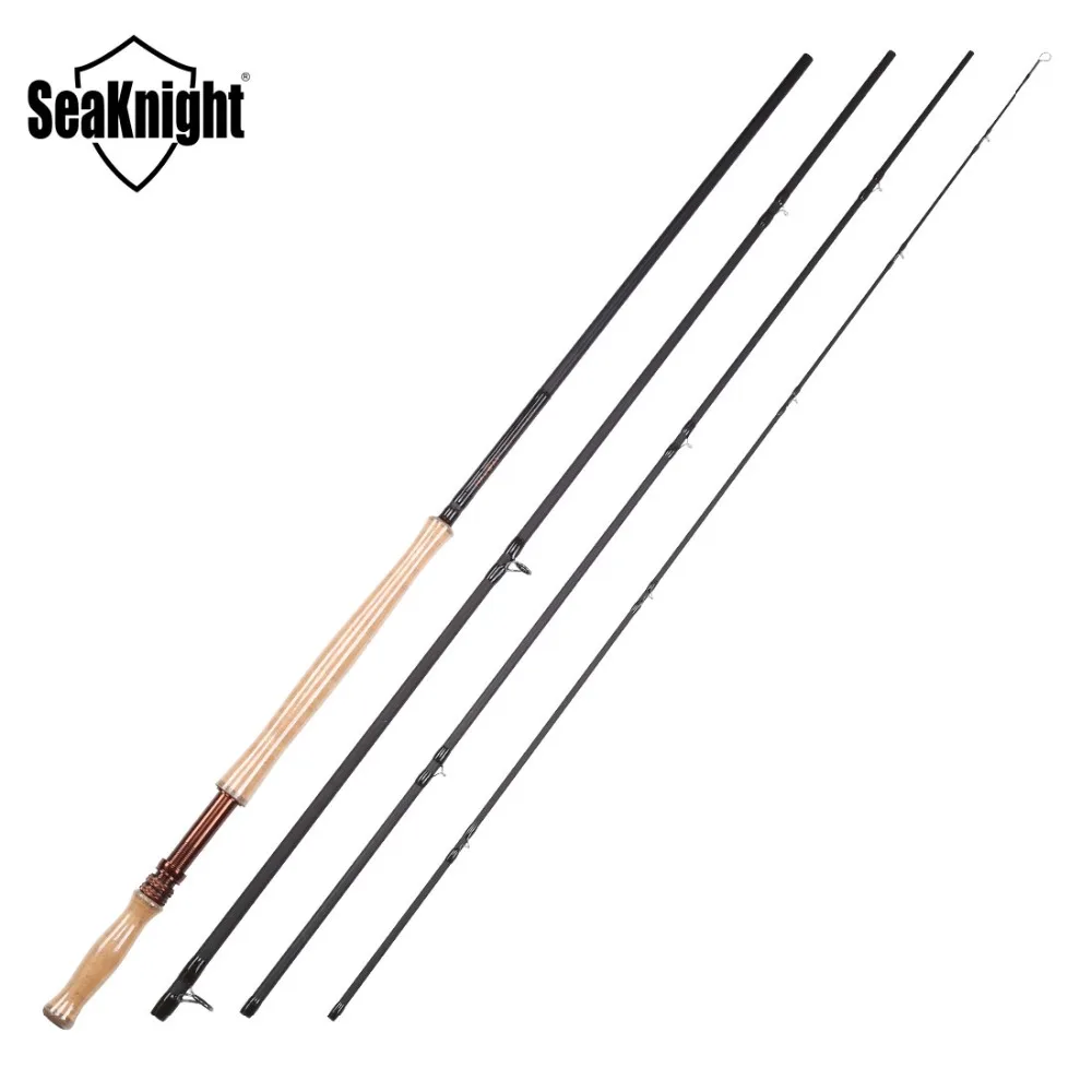 SeaKnight MAXWAY серия Spey Honor 9/10 #4 секции 13FT 3 9 M 40T углеродная 3A мягкая деревянная ручка