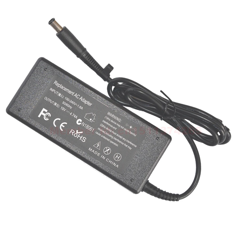 Замена 19V 4.74A 7 4*5 0 MM 90W для HP hp pavilion DV3 DV4 DV5 DV6 G3000 G5000 G6000 G7000 ноутбук AC зарядное