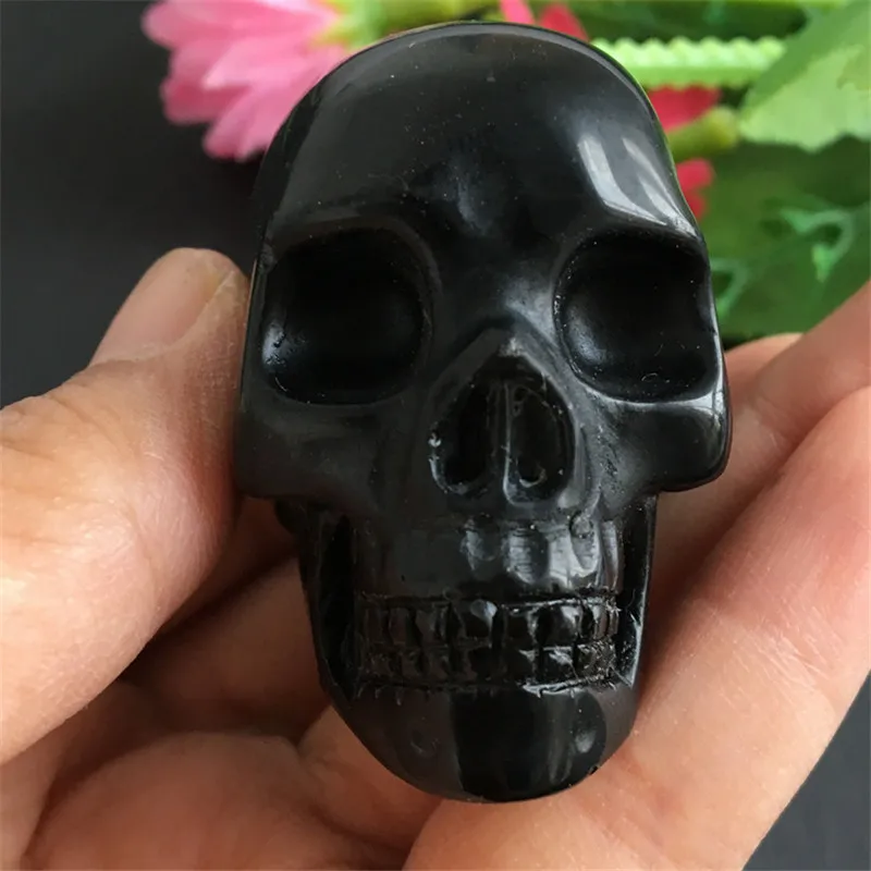 

1.96" Obsidian 65g Crystal Healing Realistic Hand Carved healing