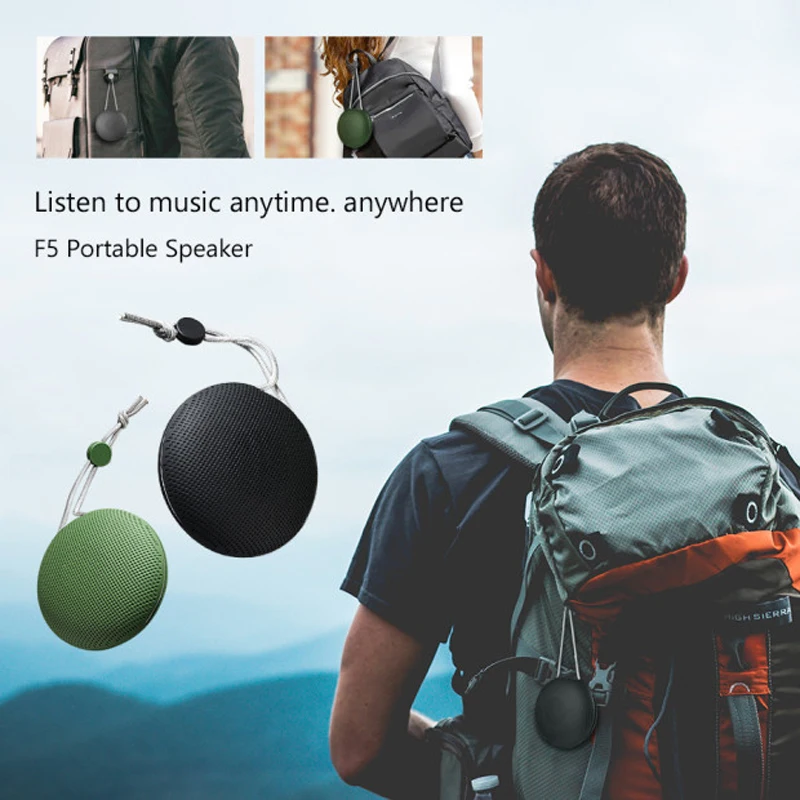 Фото CBAOOO F5 TWS портативная Bluetooth Колонка V5.0 Беспроводная Громкая колонка звуковая CBAOOO F5 TWS портативная Bluetooth Колонка V5.0 Беспроводная Громкая колонка звуковая