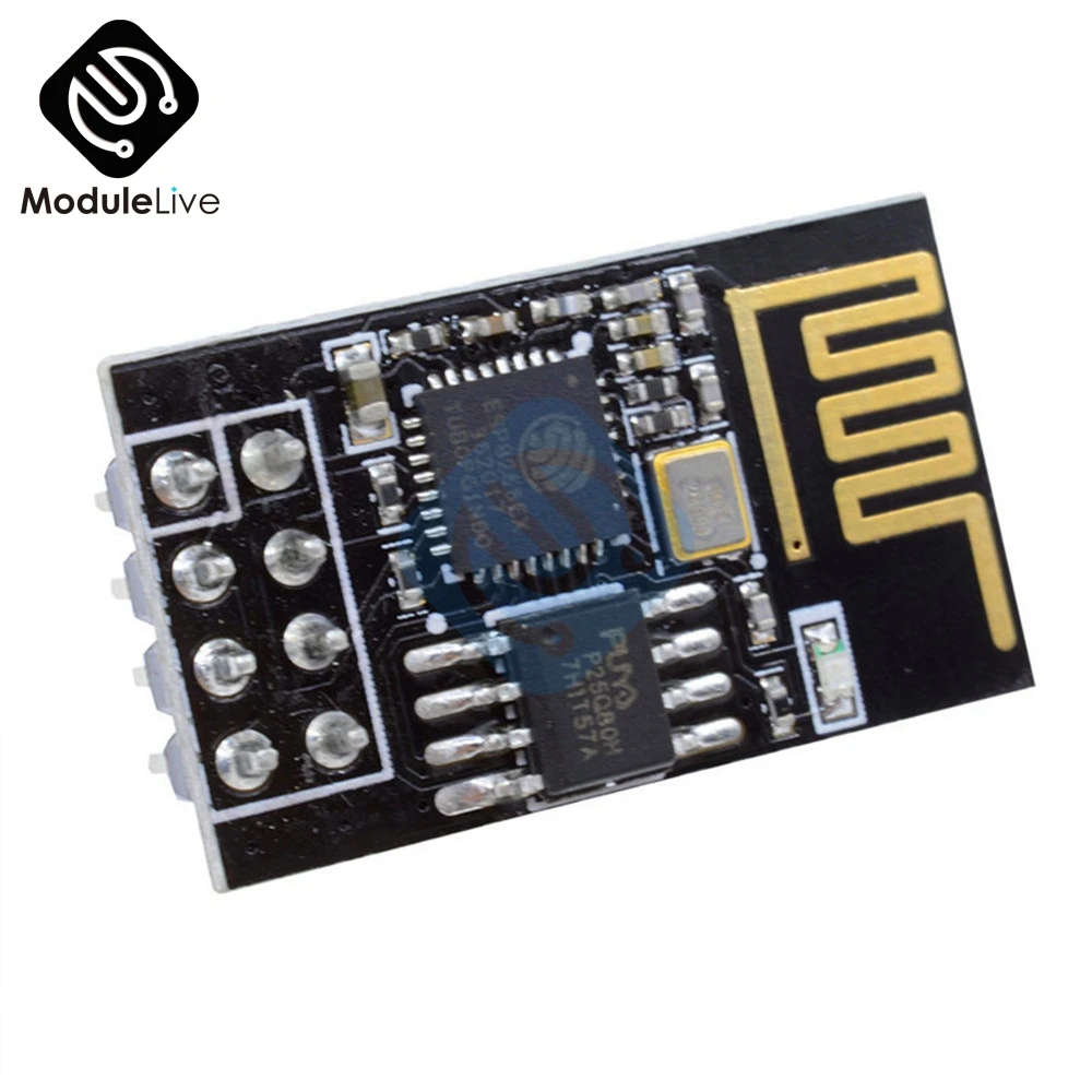 2 шт. Φ ESP8266 последовательный модуль Wi Fi ESP 01 обновленная Беспроводная плата