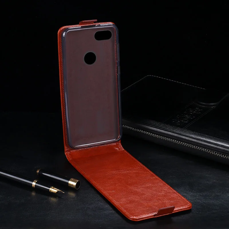 For Lenovo A5 Cover back skin Magnetic Flip PU Leather silicone Case L18011 Phones fundas coque pouch | Мобильные телефоны и