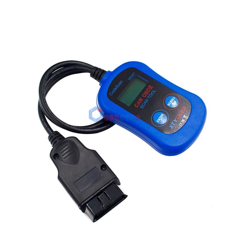 OBD2 OBDII EOBD сканер xtydiag XD301 автомобиля код читателя тестер данных scan инструмент