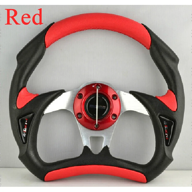 MOMO Steering Wheel PU PVC Racing Car Red Color | Автомобили и мотоциклы