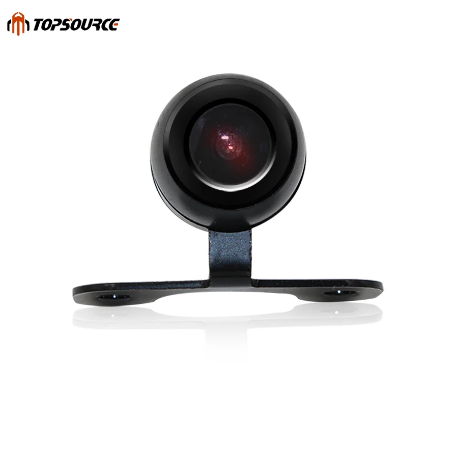 TOPSOURCE 12V 170 Mini Color 6M Wire CCD задняя парковочная камера заднего вида металлический