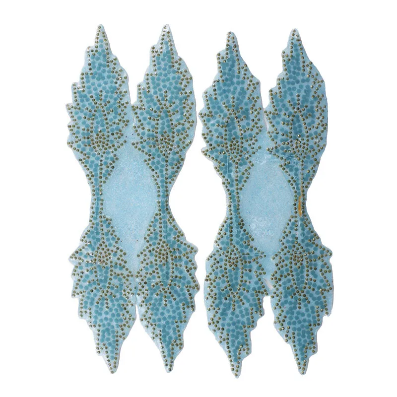 5 пар кристаллических мотивов стразы с аппликацией Hox-Fix патчи железный стикер