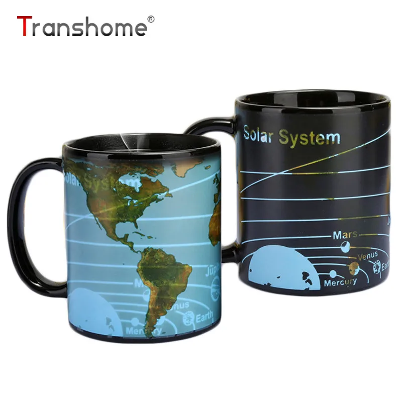 Креативная керамическая кружка для кофе Transhome 380 мл фарфоровые кружки с