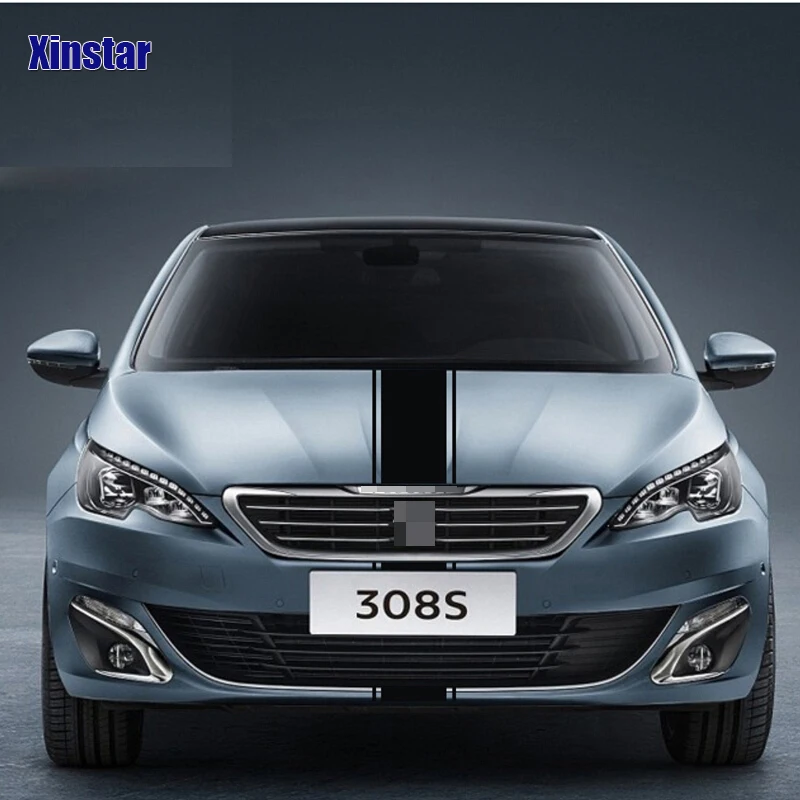 

150Ccm car head sticker For Peugeot 2008 3008 208 308 206 307 508 408