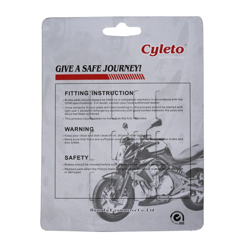 Cyleto мотоциклетные передние тормозные колодки для YAMAHA FZX250 Zeal 250 1991 1992 SRV250 92-97 SR400 SR
