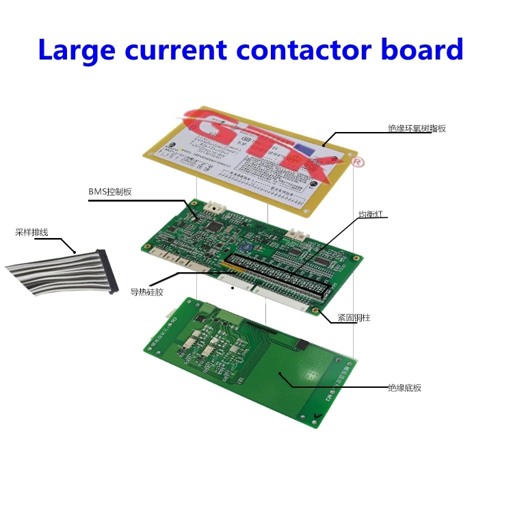 6S 7S 10S 13S 16S 20S 24S 25S 300A Smart BMS с bluetooth App RS485 conmmunication для Li-Ion Lifepo4 аккумулятор лто пакет