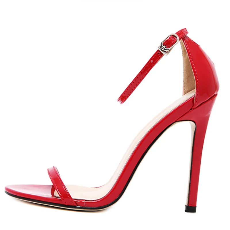 Женские босоножки из лакированной кожи на высоком каблуке|heel sandals|high heel sandalssandal pump