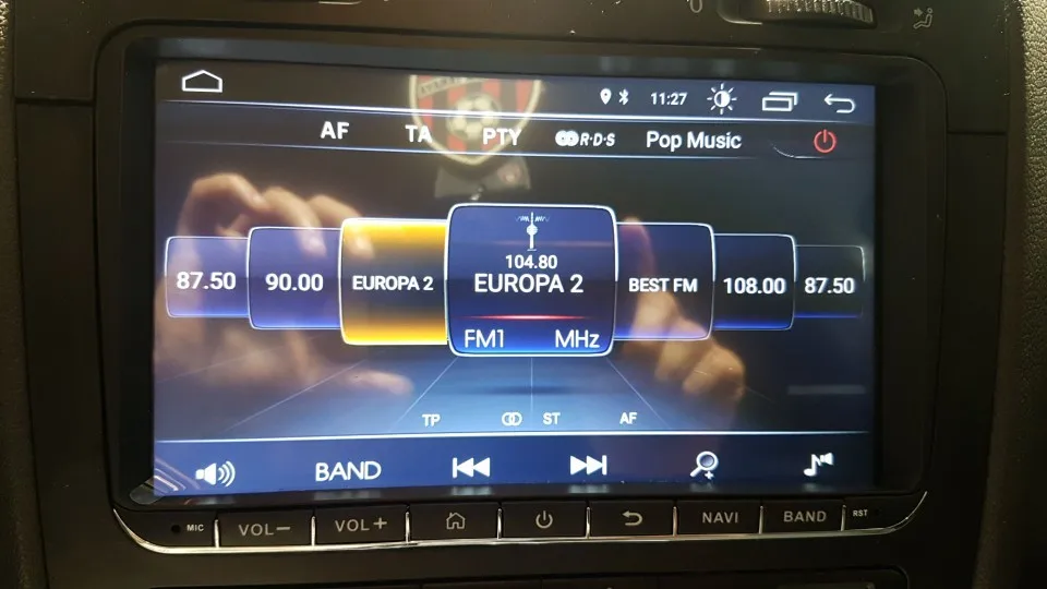 HD 9 дюймовый автомобильный радиоприемник 9 ''Android 8,1 Автомобильный gps навигатор DVD для VW Golf Polo Passat Beetle Touran Jetta для SKODA для сиденья