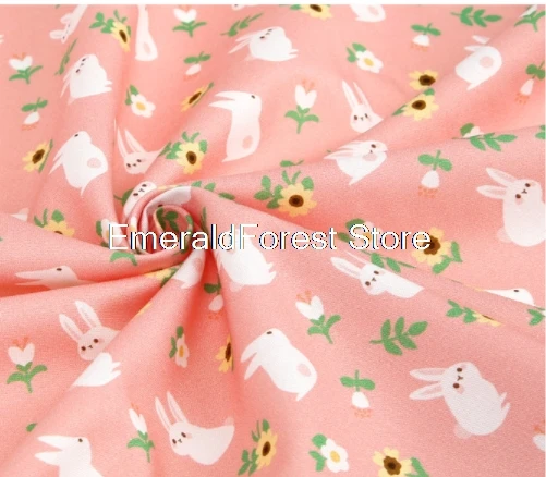 Импортная Высококачественная хлопковая ткань из Южной Кореи с принтом