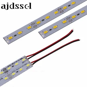 5102040 шт. светодиодная балка 0,25 м 25 см Жесткая светодиодная балка 12 В 18 светодиодный SMD 56305730 Алюминиевая СВЕТОДИОДНАЯ лента бесплатная доставка