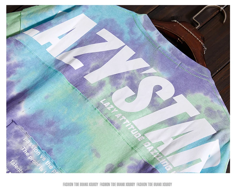 Tie Dye футболка мужская с принтом винтажная психоделическая Ослепительная футболка большого размера хип хоп Уличная Rap Rock Harajuku Ulzzang мужские футболки
