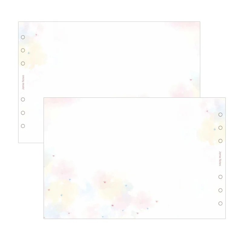 3 Fold Fantasy Blank MyPretties Фэнтези пустым пополнения документы A5 A6 три раза наполнителя работ для 6 отверстий Binder блокнот-органайзер документы для планировщик - Цвет: 3 Fold Fantasy Blank