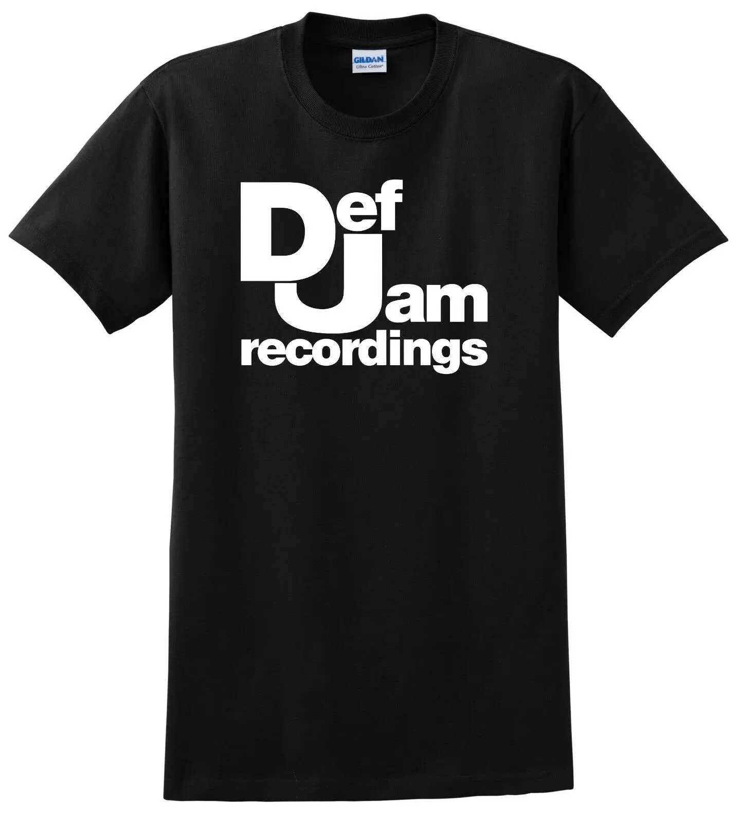 Def Jams футболка recording классический рэп хип хоп рок-звезда Мерч музыкальный Тройник