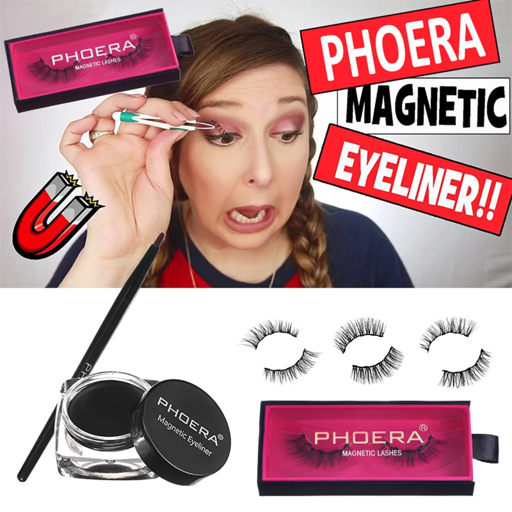 Beauty blogger Рекомендуемая Магнитная подводка для глаз паста и магнитные накладные