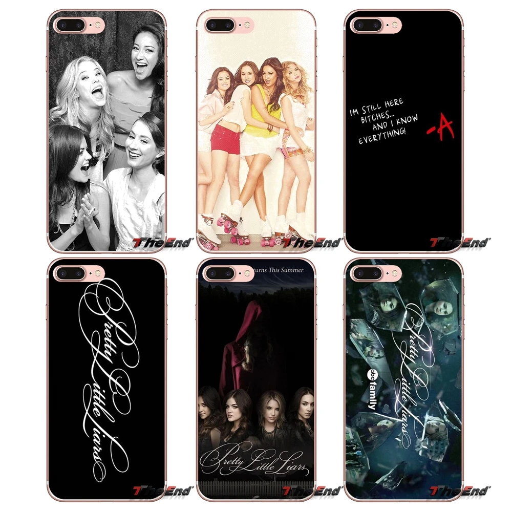 Для Apple iPhone X 4 4S 5 5S SE 5C 6 6S 7 8 Plus 6Plus 7plus 8plus Fundas Coque Pretty Little Liars PLL прозрачный ТПУ чехол