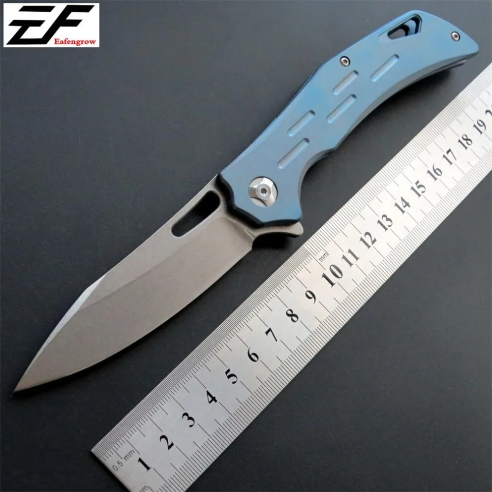 Походные складные ножи Eafengrow EF334 EDC инструмент для кемпинга D2 стальное лезвие