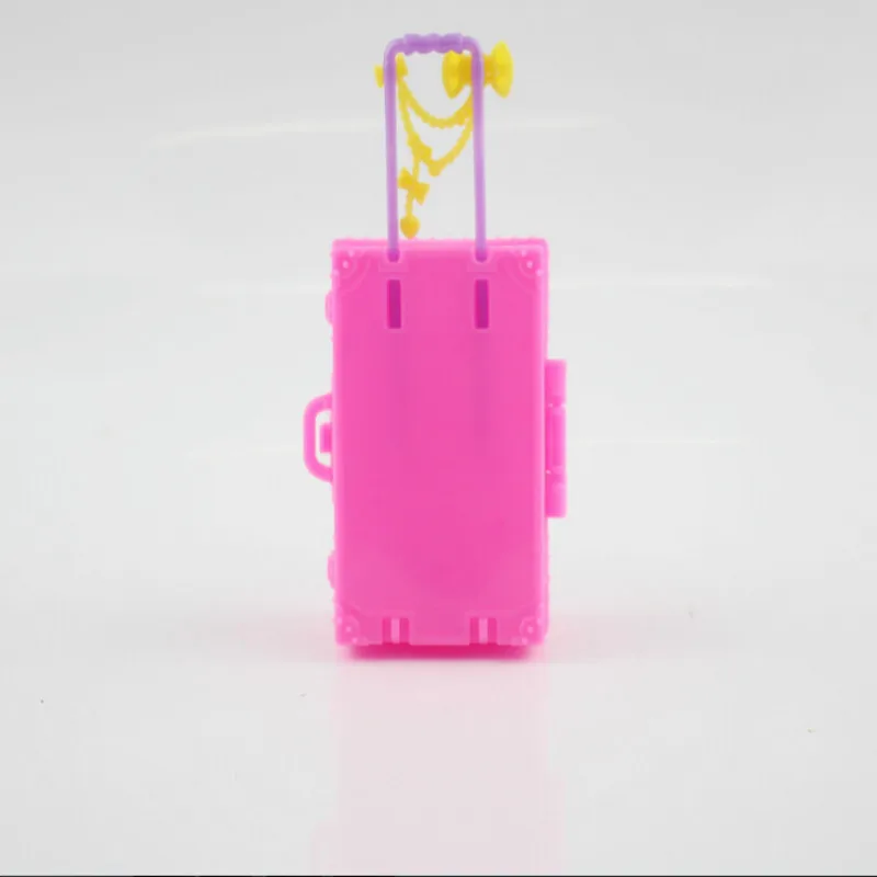 Детская игрушка пластиковый 3D милый дорожный костюм чехол для багажа кукольного
