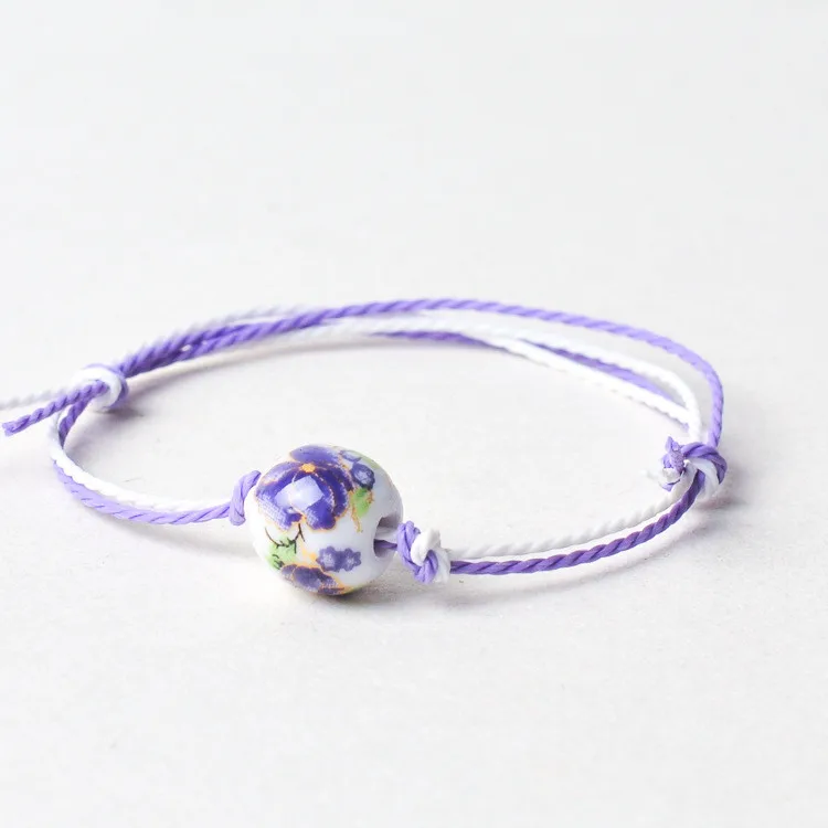 Модные дизайнерские ювелирные изделия для девочек браслет ручной работы из