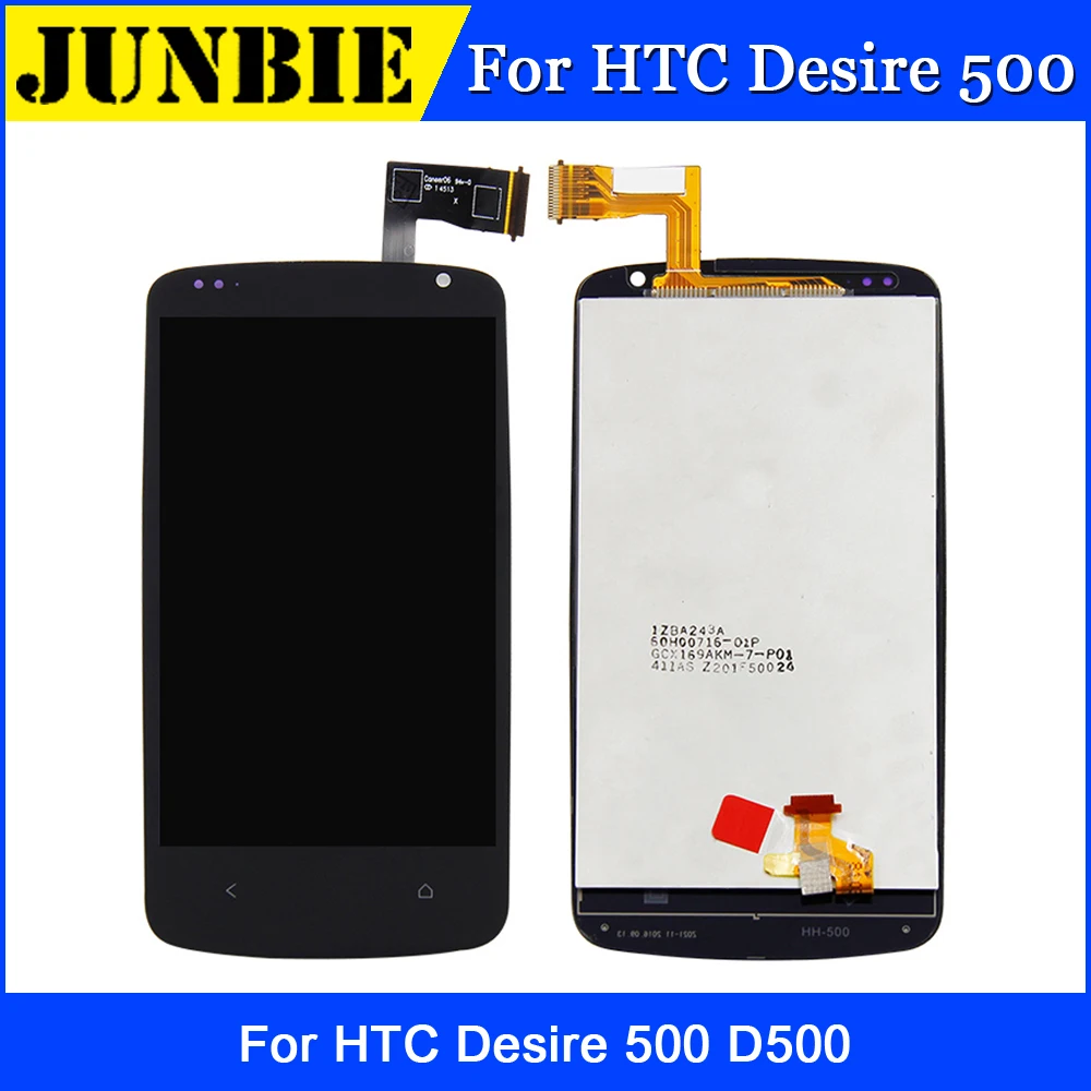 ЖК-дисплей Дисплей для HTC Desire 500 d500 Смарт дигитайзер сборки мобильного телефона