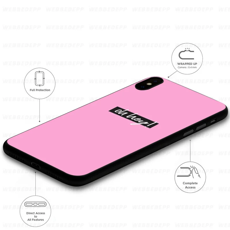 WEBBEDEPP розовый мягкий чехол для Xiaomi Mi 9T 9 8 SE 6 A1 A2 A3 Lite MiA1 MiA2 MiA3 F1 MAX 3 Mi8 CC9E CC9 |