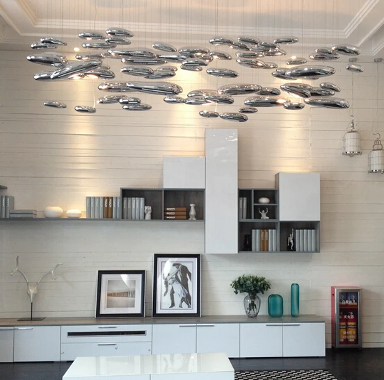 Новинка модные стеклянные люстры подвесной светильник для гостиной спальни 220 В +