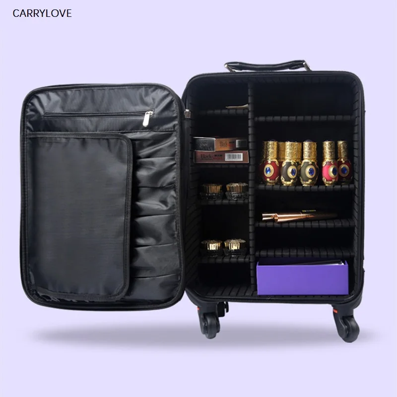 Многофункциональный Специальный косметический чехол CARRYLOVE Спиннер для багажа 20