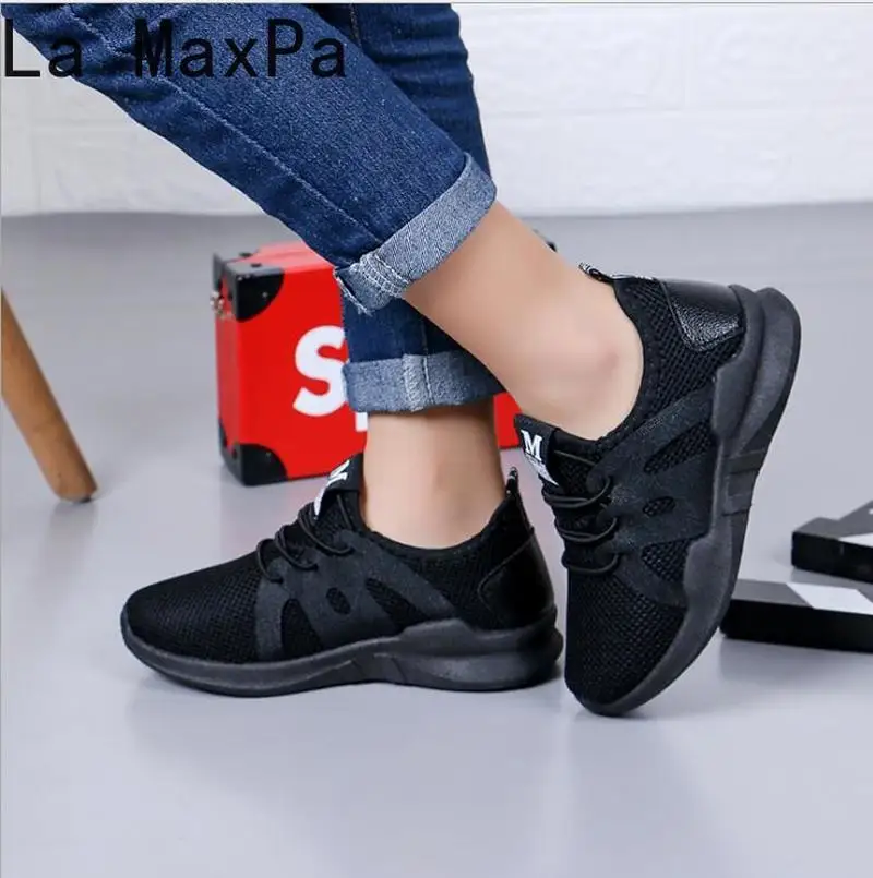 Children's running shoes 2019 autumn children's sneakers Tenis Infantil lightweight breathable girl Chaussure E | Детская одежда