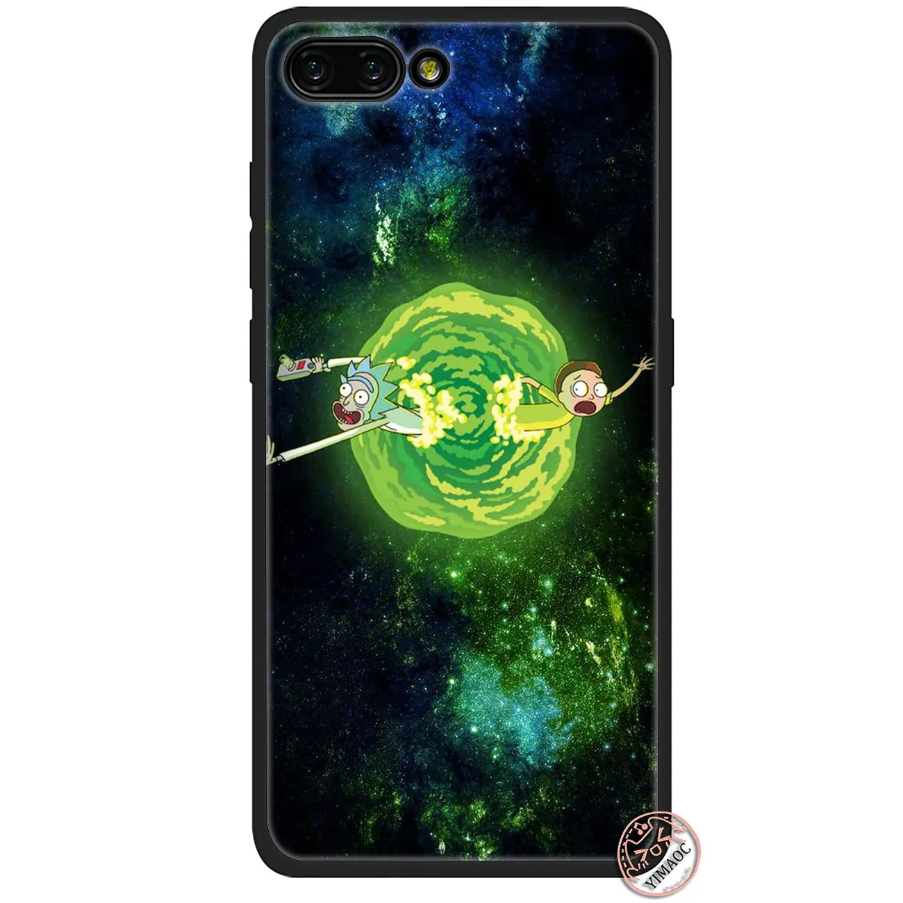 8 YIMAOC Рик и Морти Мягкий силиконовый чехол для телефона huawei Honor 20 Pro 8C 8X8 9 9X10 Lite 7X 7A Pro черный чехол - Цвет: 8
