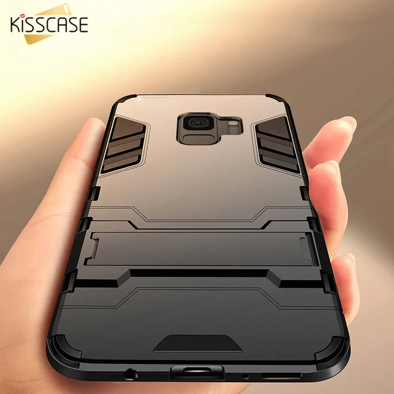 KISSCASE противоударный чехол для телефона samsung Galaxy A7 A5 2017 A8 Plus 2018 анти-осенний S8 S9 S7