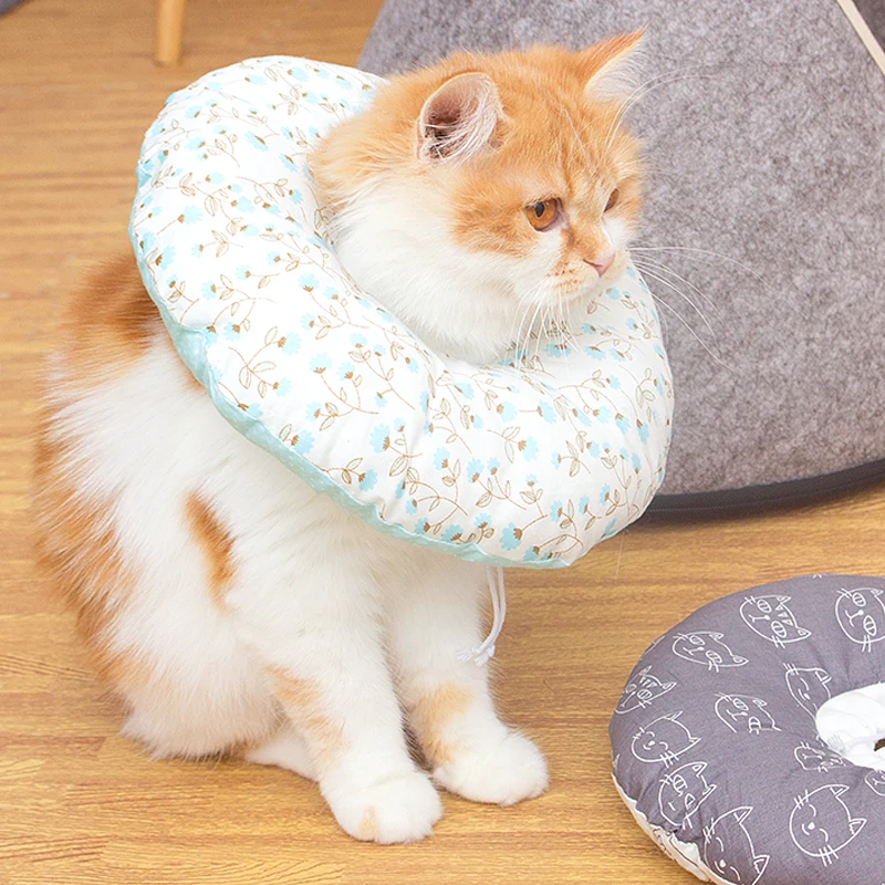 Милая кошка ошейник Pet елизаветинской круг E воротник предотвратить домашних