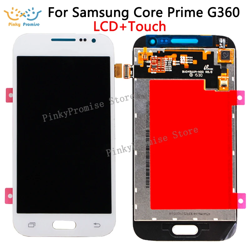 Панель сенсорного экрана для Samsung Galaxy Core Prime G360 G360H дигитайзер + ЖК дисплей модуль