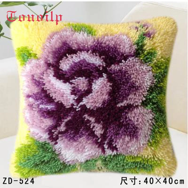 Ручной DIY творческие подарки Пурпурная роза пион защёлки Наборы рукоделие