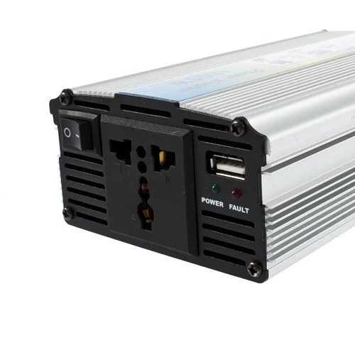 Лидер продаж AC220V 1000 Вт модифицированный синусоидный инвентор с USB для автомобиля