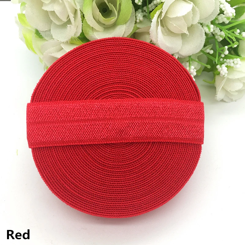 5 ярдов, 5/8 дюйма(15 мм), лента из спандекса, многоцветная эластичная лента для шитья, аксессуары для волос, поясные аксессуары для одежды