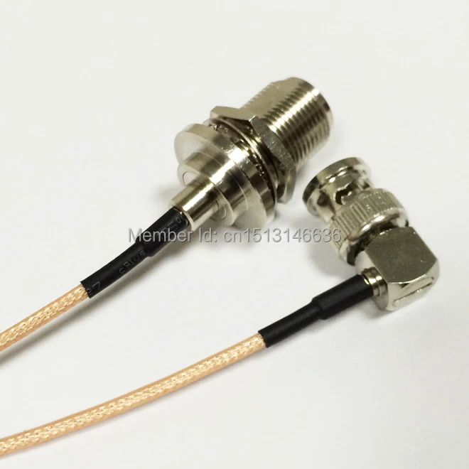 Коаксиальный кабель для модема переходник с разъемом типа мама и штекером BNC
