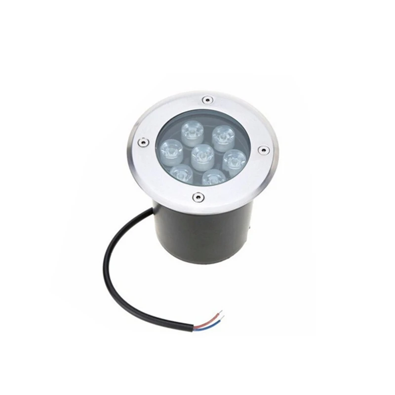 

Светодиодный уличный напольный светильник 7 Вт, лампа в виде пятна под землей, дневное освещение, водонепроницаемый IP67, 12 В постоянного тока