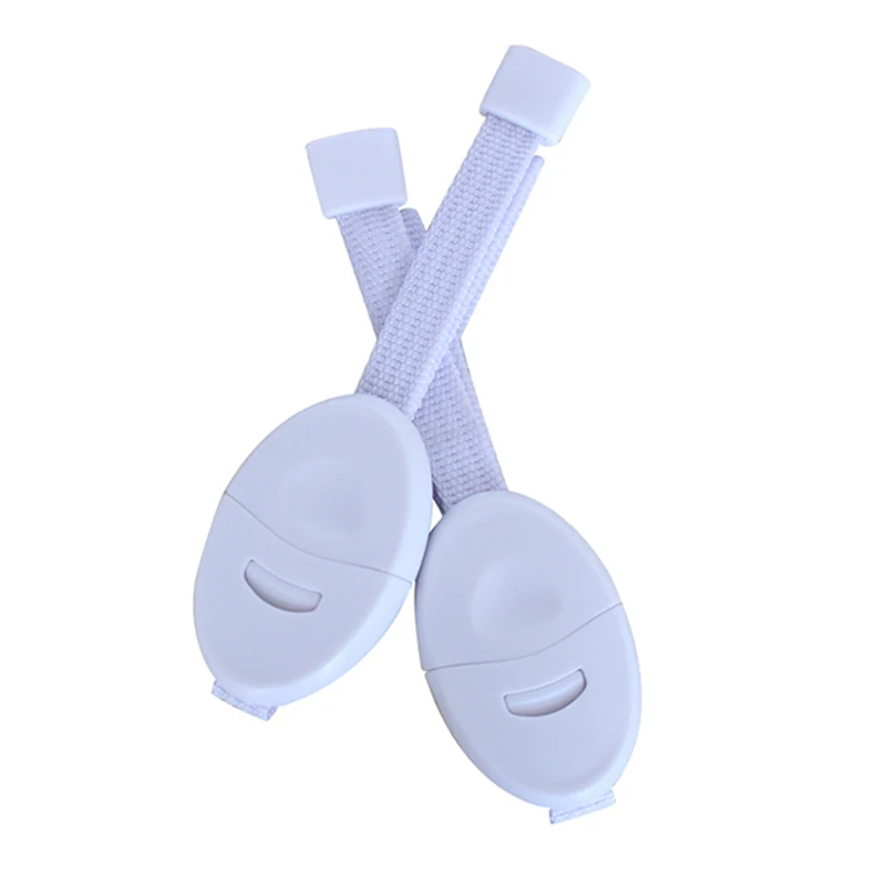 

Hot Selling 2Pcs Baby Safety Locks Furniture Restrictor Kids Protection Cupboard Cabinet Fridge Door Lock