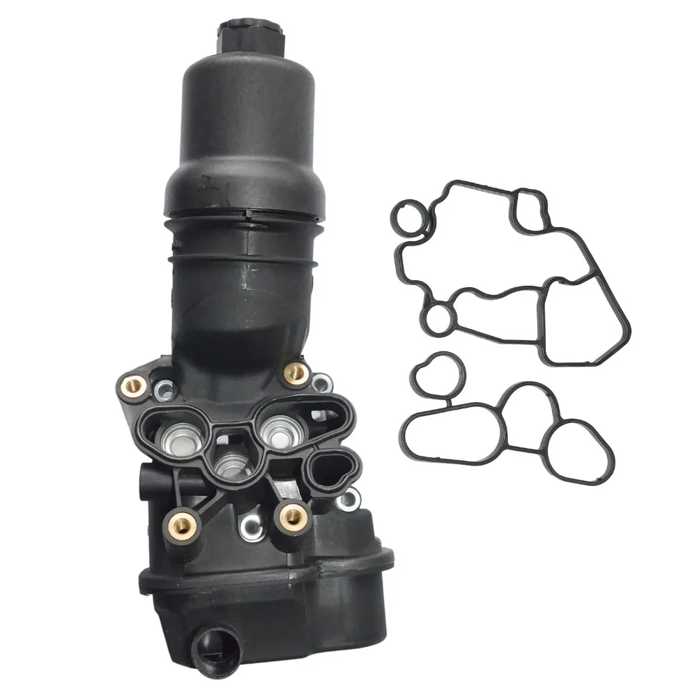 AP01 Новый масляный фильтр двигателя в сборе для Audi A3 A4 TT VW Golf R GTI Eos Jetta Passat 2 0 T 06F115397J