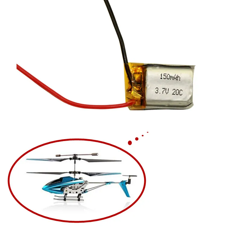 3 7 V 150mAh Syma S107 S107G W25 1S литий полимерный аккумулятор Вертолет Часть 1 шт.|3.7v 150mah|syma