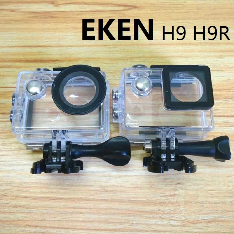 Original Waterproof Housing Case Protective Shell Round Or Square Lens For EKEN H9 H9R C30 S10 SJCAM SJ4000 SJ7000 Action Camera