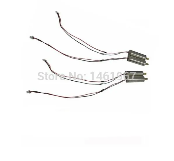 5 комплектов = 20 шт./лот двигатель для Wltoys Q222 Q222G CW/CCW мотор Дрон запчасти