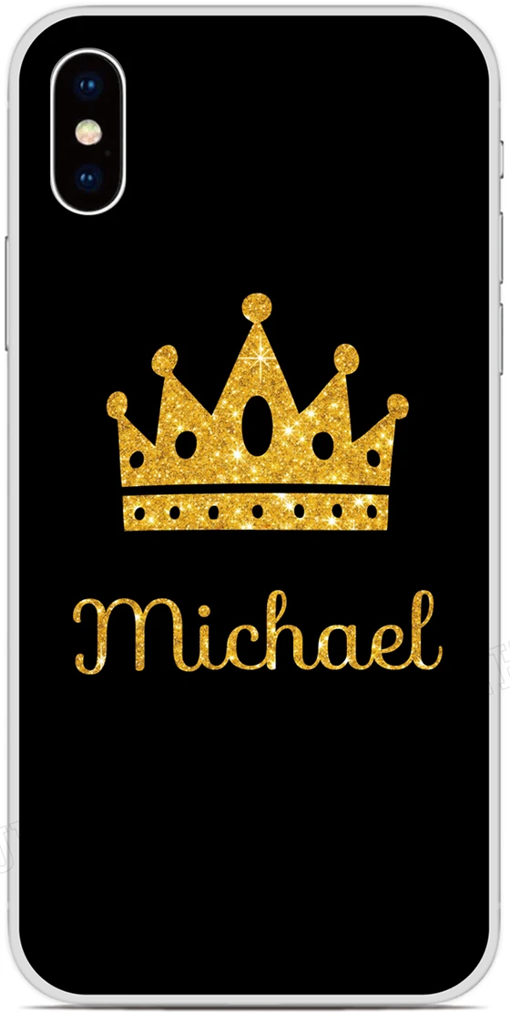 Custom Name Style 17 Мягкий ТПУ чехол для телефона с надписью на заказ для samsung Galaxy A10E A20E A10 A30 A40 A50 A60 A70 A80 A90 чехол на заказ - Цвет: Custom Name Style 17