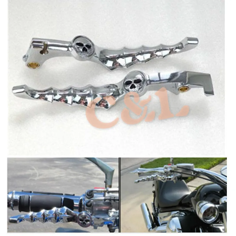 1 пара хромированный рычаг тормоза Honda Shadow VTX VT 600 750|clutch disc|clutch mazdaclutch brake lever |