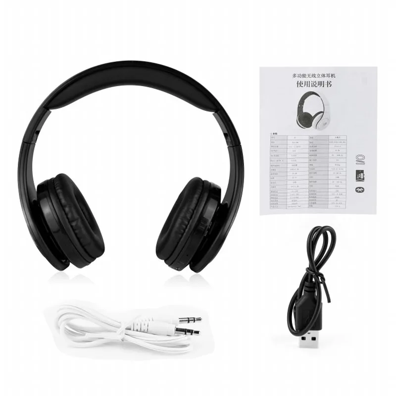 B3 Bluetooth наушники Беспроводной стерео гарнитура HiFi headfone с микрофоном Поддержка TF